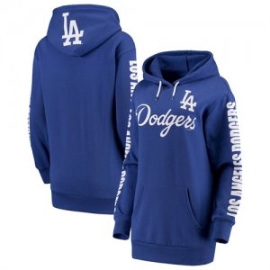 Los Angeles Dodgers G III 4Her by Carl Banks Women\'s Extra Innings Pullover Hoodie Royal