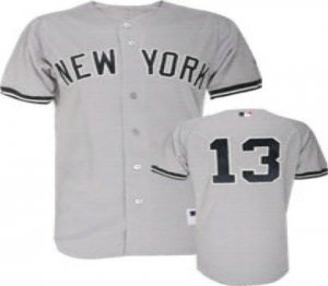 kids New York Yankees #13 Alex Rodriguez gray