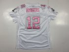 women Green Bay Packers #12 Rodgers Super Bowl XLV white[pink nu