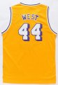 Los Angeles Lakers #44 Jerry West Gold Throwback Stitched NBA Jersey