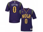 Mens New Orleans Pelicans #0 DeMarcus Cousins adidas Purple Pride Swingman Mardi Gras Jersey