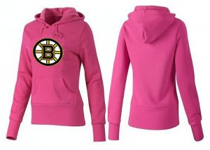 NHL Women Boston Bruins Logo Pullover Hoodie 21