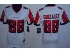 Nike Women NFL Atlanta Falcons #88 Tony Gonzalez White jerseys