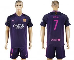 Barcelona #7 Arda Away Soccer Club Jersey