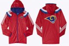 NFL St. Louis Rams dust coat trench coat windbreaker 6