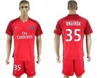Paris Saint-Germain #35 Ongenda Red Soccer Club Jersey