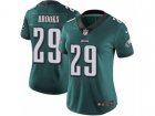 Women Nike Philadelphia Eagles #29 Terrence Brooks Vapor Untouchable Limited Midnight Green Team Color NFL Jersey