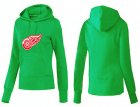 NHL Women Detroit Red Wings Logo Pullover Hoodie 22