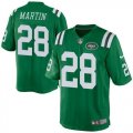 Nike New York Jets #28 Curtis Martin Green Men Rush jerseys(Elite)