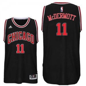 Chicago Bulls #11 Doug McDermott 2016 Alternate Black New Swingman Jersey