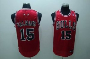 nba chicago bulls #15 salmons regular red