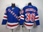 NHL New York Rangers #36 Mats Zuccarello Blue Home Jerseys