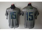 Nike NFL Seattle Seahawks #15 Matt Flynn grey jerseys[Elite shadow]