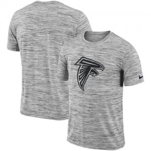 Atlanta Falcons Heathered Black Sideline Legend Velocity Travel Performance T Shirt