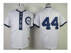 mlb jerseys chicago cubs #44 rizzo white[blue strip][2013 new]