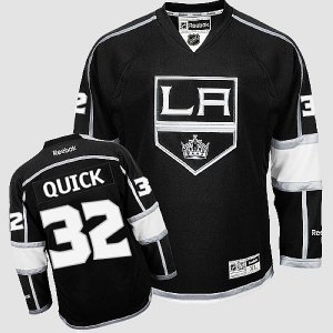 youth nhl los angeles kings #32 quick black white