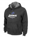 Detroit Lions Critical Victory Pullover Hoodie D.Grey