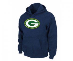 Green Bay Packers Logo Pullover Hoodie D.Blue