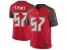 Mens Nike Tampa Bay Buccaneers #57 Noah Spence Vapor Untouchable Limited Red Team Color NFL Jersey