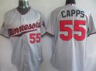 mlb minnesota twins #55 capps grey[2011 minnesota]