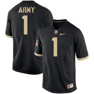 Army Black Knights 1 Marcus Hyatt Black College Football Jersey