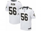 Mens Nike New Orleans Saints #56 A.J. Klein Elite White NFL Jersey