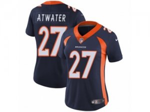 Women Nike Denver Broncos #27 Steve Atwater Vapor Untouchable Limited Navy Blue Alternate NFL Jersey