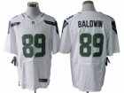 Nike NFL Seattle Seahawks #89 Doug Baldwin White Jerseys(Elite)