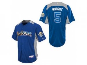 2012 MLB ALL STAR National League #5 David Wright Deep Blue