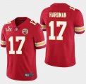 Nike Chiefs #17 Mecole Hardman Red 2021 Super Bowl LV Vapor Untouchable Limited