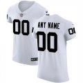 Mens Nike Oakland Raiders White Vapor Untouchable Custom Elite Jersey