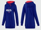 Women Indianapolis Colts Logo Pullover Hoodie-107