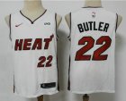 Men Miami Heat #22 Jimmy Butler White 2021 Nike Swingman Stitched