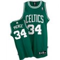 NBA Boston Celtics #34 Paul Pierce Swingman green (white number)