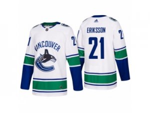 Mens adidas Vancouver Canucks #21 Loui Eriksson 2017-2018 Season Away Jersey