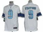 Nike NFL Detroit Lions #9 Matthew Stafford White Jerseys(Limited)