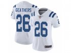 Women Nike Indianapolis Colts #26 Clayton Geathers Vapor Untouchable Limited White NFL Jersey