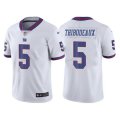 Nike Giants #5 Kayvon Thibodeaux White Youth 2022 NFL Draft Color Rush Limited Jersey