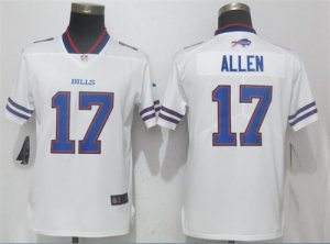 Nike Bills #17 Josh Allen White Women Vapor Untouchable Limited Jersey