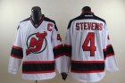 nhl new jersey devils #4 stevens white