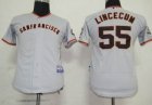 MLB San Francisco Giants #55 lincecum Grey[kids]