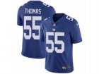 Mens Nike New York Giants #55 J.T. Thomas Vapor Untouchable Limited Royal Blue Team Color NFL Jersey