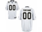Nike Youth New Orleans Saints Customized Game White Jersey