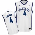 Mens Adidas Memphis Grizzlies #4 Jordan Farmar Swingman White Home NBA Jersey