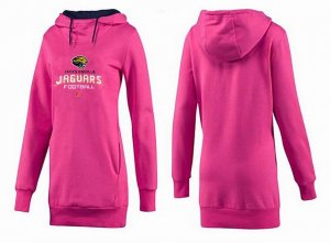 Women Jacksonville Jaguars Logo Pullover Hoodie-060