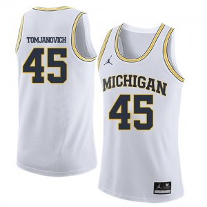 University of Michigan# 42 Roy TARPLEY Yellow College Basketball Jersey