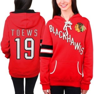 NHL Women Chicago Blackhawks Logo Pullover Hoodie 31