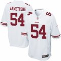 Mens Nike San Francisco 49ers #54 Ray-Ray Armstrong Game White NFL Jersey