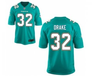 Men\'s Nike Miami Dolphins #32 Kenyan Drake Game Green Team Color NFL Jersey