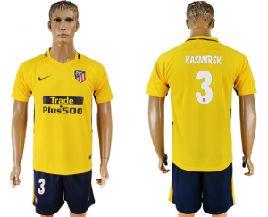 2017-18 Atletico Madrid 3 KASMIRSK Away Soccer Jersey